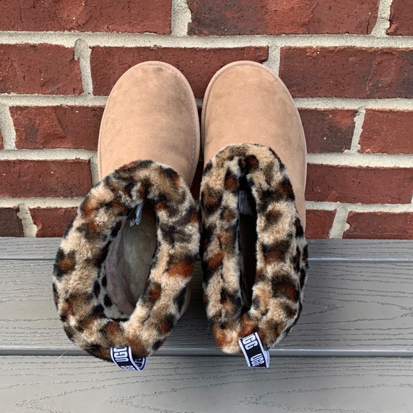 UGG Mini Fluff Quilted Animal Print Boot - Picture 6 of 13